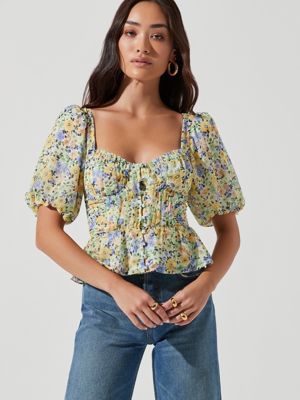 ASTR the Label Clairemont top
